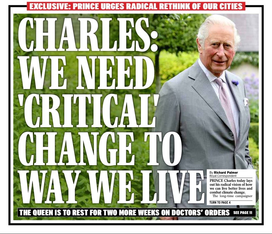 Charles demands critical change 30-10-2021